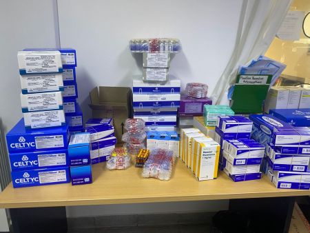 La entrega de esta partida de medicamentos optimizará los recursos del nosocomio de Piedra Buena.