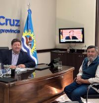 Luxen recibió a Freddy Martínez y destacó el diálogo sobre el futuro de Santa Cruz