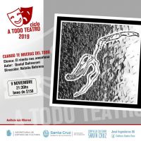 El ciclo “A todo Teatro” brindará funciones el sábado y domingo