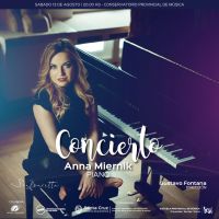 Invitan al concierto de la artista internacional Anna Miernik junto a la Sinfonietta bajo la dirección de Gustavo Fontana