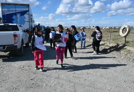 Exitosa jornada #EstamosConVos en Río Gallegos