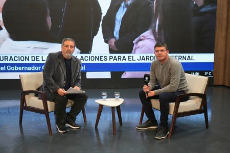 Walter Uribe, coordinador general de UN.E.PO.S.C., en LU85 TV Canal 9.