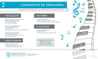 Las Orquestas Infanto-Juveniles festejan la Primavera y agasajan a los estudiantes con conciertos