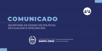 Comunicado de la Secretaría de Estado de Igualdad e Integración