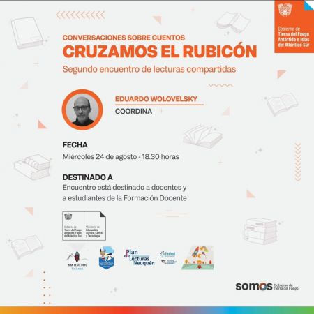 Invita a participar a encuentro virtual a cargo de Eduardo Wolovelsky