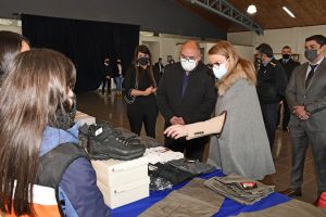 Alicia entregó equipamiento a la Policía de Santa Cruz y Protección Civil