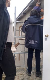 El Chaltén: Ministerio de Trabajo suspende obras por falta de seguridad