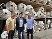 Vidal entregó la segunda cancha de césped sintético, esta vez al Club Estrella Norte de Caleta Olivia