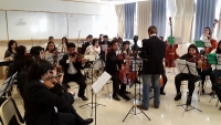 Gran concierto de la Orquesta del Barrio y el Maestro Giordano Pisano en el Complejo Cultural