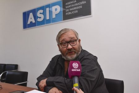 El flamante director ejecutivo de la Agencia Santacruceña de Ingresos Públicos (ASIP), Christian Brizic.