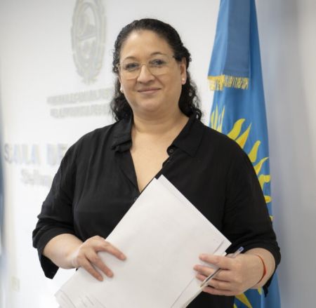 Diputada del Bloque Por Santa Cruz, Fabiola Loreiro.