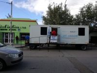 Trailer itinerante en Puerto Deseado