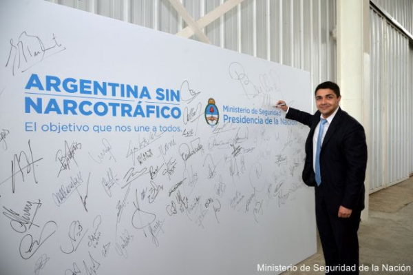 Santa Cruz participó del lanzamiento del Plan “Argentina Sin Narcotráfico”