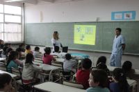 Brindaron charla de salud bucal en la Escuela N° 71 de Río Gallegos