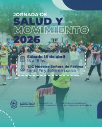 Tarde en familia, el sábado 15, el CIC Fátima recibe a las familias en la jornada “Salud y Movimiento 2026”