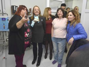 García: “Por indicación de Alicia pudimos concretar este Centro de Diálisis en la localidad”