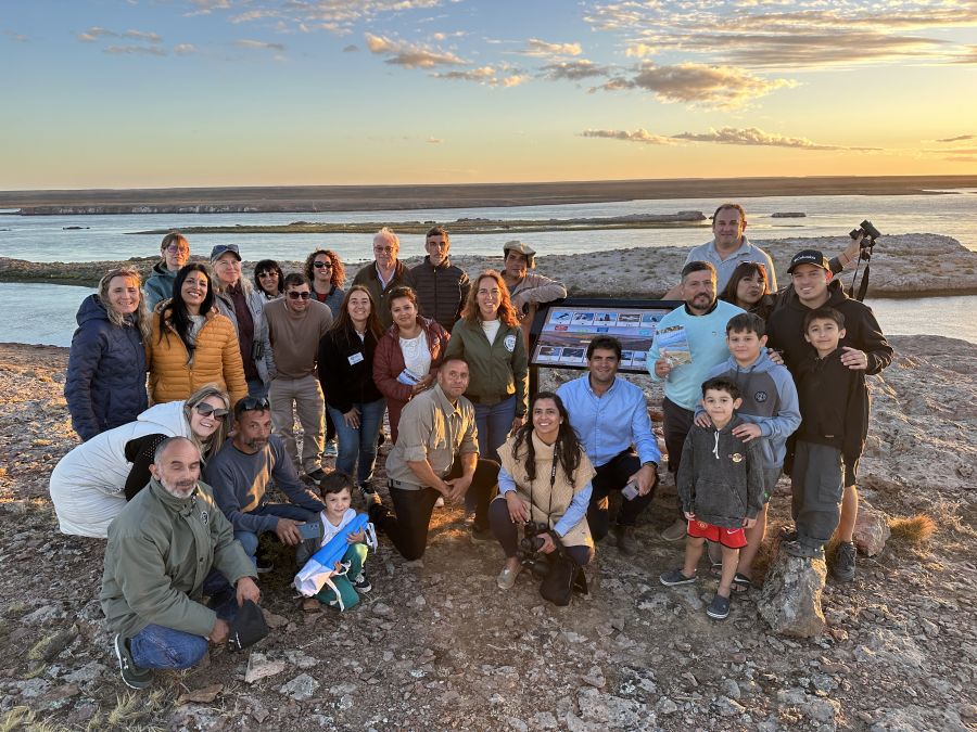 El Gobierno de Santa Cruz inaugur&oacute; el Sendero Aik&eacute;n en la R&iacute;a Deseado