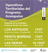 Continúan los Operativos Territoriales del Programa Acompañar