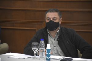 Ministro de Trabajo, Empleo y Seguridad Social, Teodoro Camino.