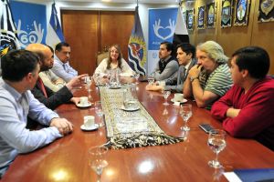 Alicia se reunió con intendentes