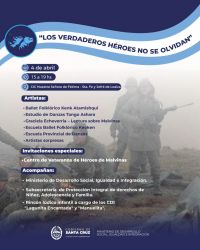 El CIC Fátima homenajeará a los héroes de Malvinas