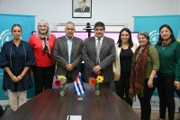 Autoridades de Salud se reunieron con el embajador de Cuba