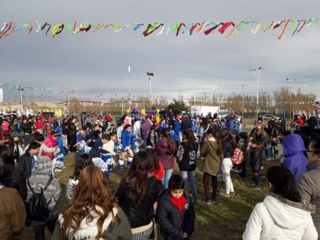 Se realizó jornada recreativa y saludable en el Barrio APAP de Río Gallegos