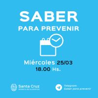 Saber para prevenir: Miércoles 25 de marzo | Actualización 18 horas