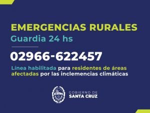 El Consejo Agrario Provincial habilita línea de emergencia para la población rural