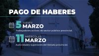 El Gobierno de Santa Cruz anunció el cronograma de pago de haberes de marzo