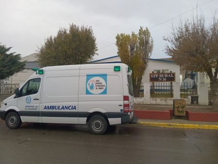 Operativo de vacunación en escuelas rurales.