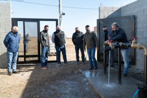 Concluyó la obra del pozo de captación de agua en el Bº Ayres Argentinos de Río Gallegos