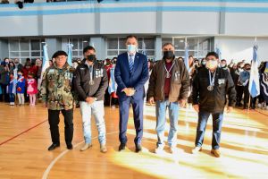 El Gobierno realizó el reconocimiento a veteranos de Guerra de Malvinas en Perito Moreno