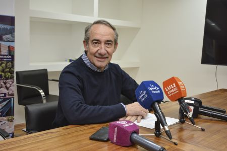 El director comercial del Mercado Concentrador Patagónico, Eugenio Grela.