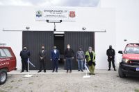 De La Torre: “La inauguración del Cuartel de Bomberos en Fitz Roy es un sueño que se transformó en realidad”