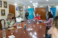 Alicia recibió a la presidenta de la Cámara Mujeres Patagonia Sur
