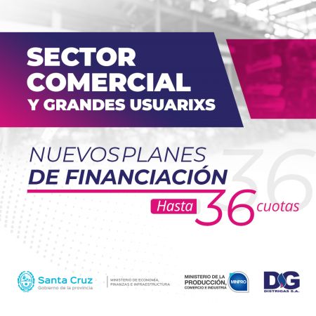 Distrigas S.A propone nuevos planes de financiación para el sector comercial y grandes usuarixs