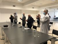 Destacan la labor conjunta para la construcción del laboratorio de Biología Molecular en Caleta Olivia