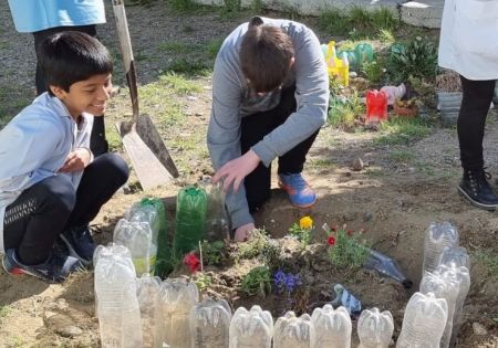 Avanzan con el desarrollo del Proyecto “Espacios Verdes para decorar mi Escuela”