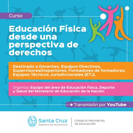 Invitan a participar del Curso Educación Física desde una perspectiva de derechos