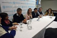 Alicia abrió una nueva reunión del Consejo de Educación, Producción y Trabajo