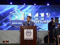 Vidal encabezó el 141° aniversario de la Policía de la Policía de la Provincia de Santa Cruz
