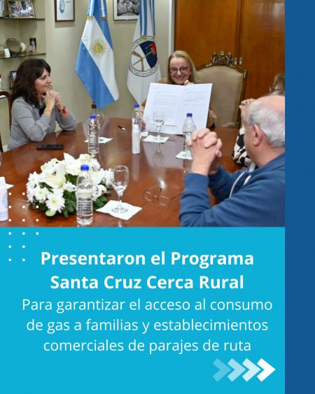 Programa &quot;Santa Cruz Cerca Rural&quot;: se encuentra vigente hasta el 31 de diciembre de 2023