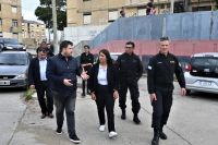 Seguridad recorrió barrios en Caleta Olivia con el fin de fortalecer la prevención del delito