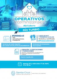 #Operativo Interministerial  en Río Turbio