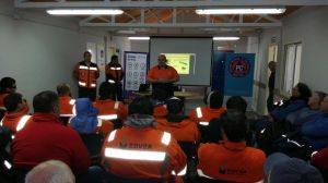Protección Civil Santa Cruz participó de capacitación en BRM