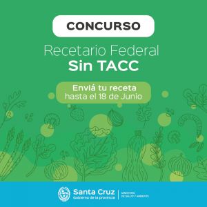 Primer concurso para la conformación de un “Recetario Federal sin TACC&quot;