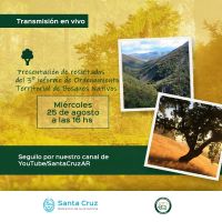 Presentaran los resultados del 3º Informe de Ordenamiento Territorial de Bosques Nativos