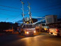 Servicios Públicos realizó trabajos de mantenimiento sobre redes de energía en Río Gallegos