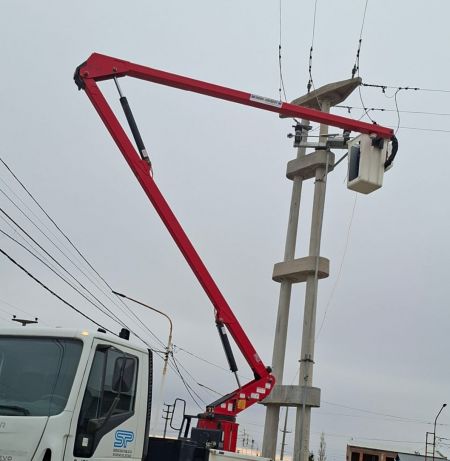 Servicios Púbicos informa sobre cambio de interruptor y repotenciación en red eléctrica de Río Gallegos.
